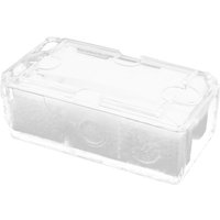 Plastic Single Grid Watch Storage Box Inner Holder Transparent Wristwatch Display Case Organizer For Men Gifts