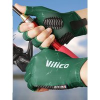 AliExpress Fezrgea Outdoor Cycling Fishing Gloves,Half Finger Non Stick Bait Fishing,Wear-Resistant And Anti Slip Gym Gloves