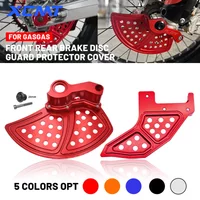 Motorcycle CNC Front Rear Brake Disc Guard Protector For GasGas EX EC MC 125-300 EX F/ EC F/ MC F/ 250-450 2021-2023 22mm Axle