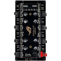 5V/3 Pin ARGB 4 Pin Fan PWM HUB 1 To 8 Multi Way Splitter for PC Motherboard LED Strip Light Control Adapter Powered By SATA/4D