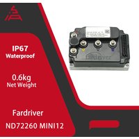 Fardriver ND72260 MiNi12 72V 260A BLDC Hall Sensor Programmable Small Controller For 1500W Electric Motorcycle Scooter