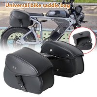 Universal Motorcycle SaddleBag Motorbike Side Bags Storage Tool For Harley Suzuki Kawasaki Yamaha Harley Backseat Bag