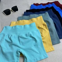 High-waisted Yoga Pants Fitness Pants Summer High Elasticity Thigh Training Peach Buttock Lifting Exercise Three-point Shorts