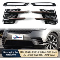 For Land Rover Range Rover Velar 2017-2024 L560 Fog Lights Lamps Decoration Cover/Fog Lamp Case Car Accessories