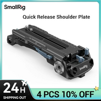 SMALLRIG Quick Release Shoulder Plate for Sony VCT-14 Tripod Adapter with Rosettes Built-in Flat Wrench Shoulder Pad Pro 2837B
