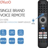 New Smart Remote Control Used For CHIQ TV Original Voice Version Compatible With CH51625060600622 CH51625060600466