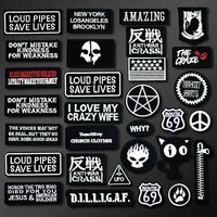 THE CRAZE SKULL DIY Cloth Badges Mend Decorate Patch Jeans Bag Hat Clothes Apparel Sewing Decoration Applique Patches