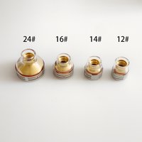 Dysza do spawania Tig 2,4 mm 12 # 14 # 16 # 24 # Szklany kubek do latarki WP9/20/17/18/26