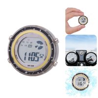Motorcycle Glowing Watch Motorcycle Digital Clock Waterproof Stick-On Motorbike Mount Watch Luminous Dial Clock