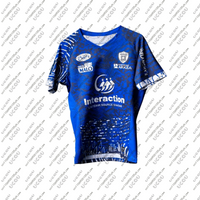 2025/26 Men Clothes Kid Male Boys Warmup Quick-drying Breathable R-RC T Shirt Tee Vannes Sports Home Away Top Rugby Jersey Hot