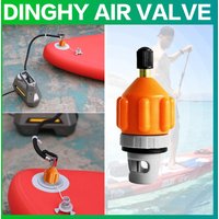 Durable Air Valve Adaptor Wear-resistant Rowing Boat Air Valve Adaptor Nylon Kayak Inflatable Pump Adapter for SUP Board