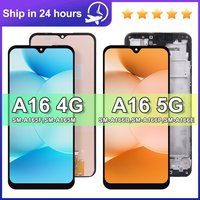 High-Quality Tested For Samsung A16 4G SM-A165F LCD Display Touch Screen Digitizer Assembly Repair Part for A16 5G A166B