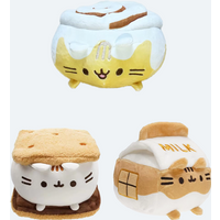 2026 new Cute Simulated Cat Doll Plush Toy Anime Cat Soft Home Decoration Tabletop Bedroom Decoration Toy Series Accessorie