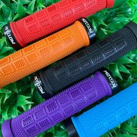 MOTSUV bicycle handlebar cover, mountain bike anti slip suspension riding handle cover, rubber locking handle accessory