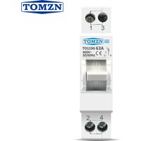 TOMZN 1P 63A MTS Dual Power Manual Transfer Isolating Switch Interlock Circuit Breaker