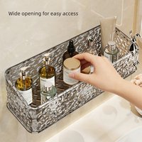 Bottom Drainage Design Bathroom Shelves No Drill Wall Mounted Storage Rack for Shower Bathroom Organizer Bathroom Accessories
