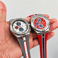 High Quality Maurice Lacroix Brand Watches For Mens Multifunction Chronograph WristWatch Business Precious Quartz AAA Male Clock image 4