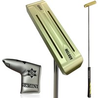 Golf double-sided putters are simple and balanced putters, and they can be directly inserted into the putter and both left and r