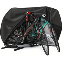 AliExpress NONE Bike Cover For 2 Bikes Outdoor Waterproof Bicycle Cover Rain Sun UV Dust Windproof With Lock Hole