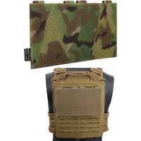 Tactical Vest Molle Patch Panel Mounting Placard Badge Patches Hook and Loop Display Board MOLLE System for Hunting