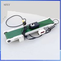 Small Desktop Conveyor Belt With Photoelectric Counter Mini Production Line Conveyor Auto Frictional Force Experiment Device