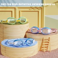 Swimming Goggles For Kids Youth Age 3-14 Years Old Anti-fog 100% UV Protection Clear Vision No Leaking Quick Adjustable Strap