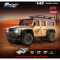 Hot-Selling Product 1:43 Mini Drift Car 4WD Remote Control Off Road Car R4301-4312 RC Climbing Car 2-In-1 Car Shell Boy Toy RTR