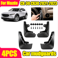 For Mazda CX-30 CX30 2021 2022 2023 4PCS Wheel Mudflaps Mazda Front Rear Mudguards Splash Guards Fender Protector Accessories