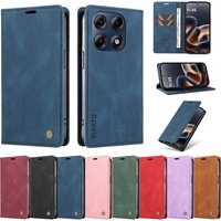 Leather Wallet Magnetic Flip Case for Motorola Moto Edge 60 70 X70 Air G86 G56 G06 G67 Pro Fusion Power | Stand Card Hoder Cover