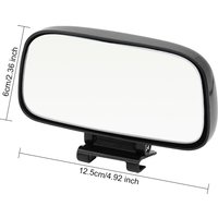 Universal Angle Adjustable Car Mirrors Wide Convex Blind Spot Mirror Auto Rearview Reverse Side Mirror Parking Accessories