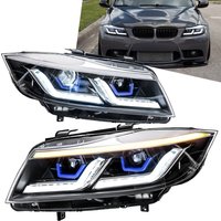 TYPY Autoscheinwerfer für BMW 3er Serie E91 E90 Scheinwerfer 2005-2012 LED-Frontleuchte 320i 318i 330i DRL Projektor Frontlicht Autozubehör