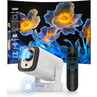 Magcubic HY310 Heim- und Outdoor-Projektor, 330 ANSI, nativer 1080P, Autofokus, 4K-Dekodierung, Dual-WLAN, BT5.4, Air Mouse, Sprachsteuerung, Filmstrahl