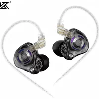 KZ Gale Esports-grade Dual-mic Gaming Earphones Wired Headphones Upgraded to Bluetooth Improved Bass Headest In ear HiFi Earbuds