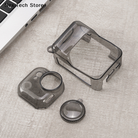 1Pcs TPU Anti Drop Protective Case With Lens Cap For Insta360 Go Ultra Protective Cover