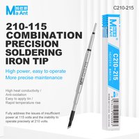 MA-ANT C210-215 210-115 COMBINATION PRECISION SOLDERING IRON TIP High Power, Easy to Operate More Precise Maintenance