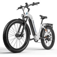 AliExpress NONE Shengmilo MX06 Adult E-bike 500W City Electric Bike 26 Inch Fat Tire E-Mountain bike 48V 17.5Ah Battery electric bicycle