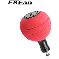 EKFan EVA Knob 39MM Diameter 5MM Shaft Axle 5x9x3MM Bearings for Dawa Shmano Spinning Bastcast Reel Handles Parts DIY