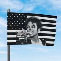 M-Michael J-Jackson Flag Flaga Garage Decoration Funny Flags for Bedrooms Outdoor Decorations Home Decor Items Advertising Hang