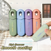 4pcs Gradient double-sided dot tape with high adhesion, suitable for handicrafts, scrapbooks, office and school supplies