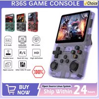 256G Open Source R36S Video Game Console Linux System 3.5 Inch IPS Screen Portable Pocket Video Player 64G/128G best Game gift