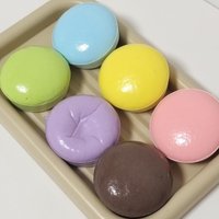Purple Soft Potato Pinch Toy Fun Custard Bun Sticky Small Cake Anxiety Relief Decompression Toys Sensory Calming Toys