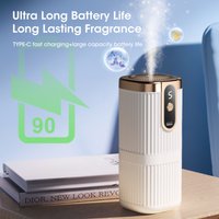 Rechargeable Mini Essential Oil Aroma Diffuser Large Mist 5-Gear Aromatherapy Air Humidifier Air Freshener for Home Car