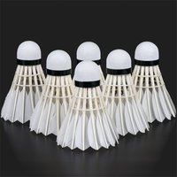 3/6/12Pcs New White Badminton Shuttlecock Durable Professional Badminton Balls Training Accessories Badminton Trainer Household