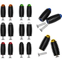 Universal Motorcycle M6 Footrests Gear Shift Brake Lever FootPegs Rearsets Pedals For Honda Suzuki Kawasaki Chopper