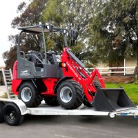 CE Euro5 Wheel Loader Kubota Engine Compact Loader 2 Ton Mini Loader Landward New Extendable Telescopic Arm Wheel Loaders Custom