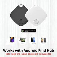 Android Smart Tag for Google Find Hub 90dB Loud Sound Replaceable Battery Bluetooth Anti-Loss Pet Tracker for Key Bag Wallet