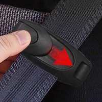 1/4pcs Car Safety Seat Belt Buckle Clip Seatbelt Stopper Adjuster Clip To Relax Shoulder Neck Car Strap Clips Car Accessories