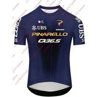 AliExpress NONE Italy Q36.5 Pro Cycling Team Quick Dry Breathable Short Sleeve Cycling Jersey Team Gear Road Bike Apparel Cycling Fan Edition