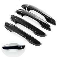 Funduoo for Citroen C4 Picasso Grand C4 Picasso 2014-2019 Glossy Black Car Door Handle Cover Trim Sticker Styling Accessories