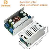 DC-DC 200W 15A 8-55V Buck Constant Voltage Constant Current Converter Buck Regulator Adjustable Power Step Down Module Chip B